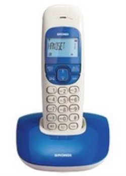 Brondi TELEFONO CORDLESS NICE BIANCO/BLU (10273211)